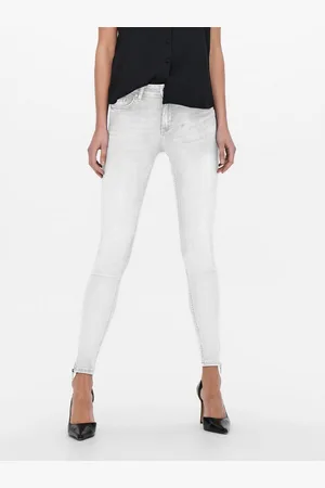 ONLY Skinny fit jeans ONLBLUSH MID SKINNY ANKLE ZIP DNM BOX