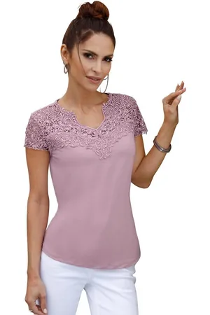 LADY Kanten Shirt (1-delig)