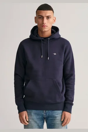 GANT Hoodie REG SHIELD HOODIE met logoborduursel op borsthoogte