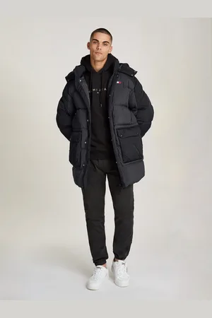 Tommy Hilfiger Gewatteerde jas TJM TWO TONE PARKA contrastkleurige inzetten