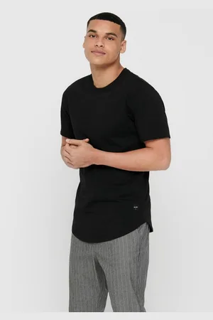 Only & Sons Shirt met ronde hals ONSMATT LONGY TEE