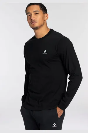 Converse Shirt met lange mouwen GO-TO EMBROIDERED STAR CHEVRON LONG SLEEVE TEE