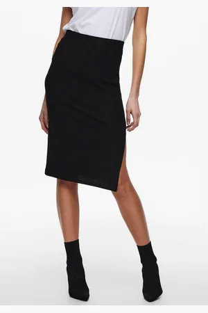 ONLY Jerseyrok ONLEMMA SLIT SKIRT JRS NOOS