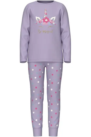 NAME IT Pyjama NKFNIGHTSET PASTEL LILAC MAGICAL NOOS