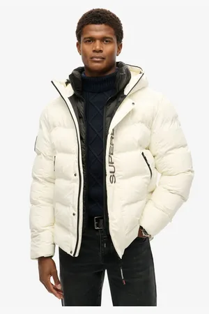 Superdry Gewatteerde jas Hooded City Graphic Puffer Jkt