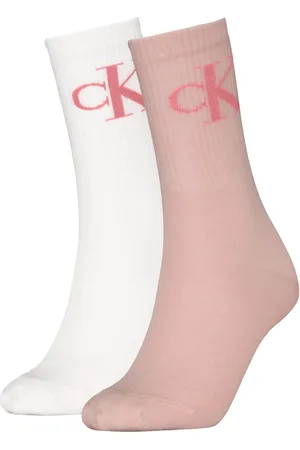 Calvin Klein Sokken CKJ WOMEN SOCK 2P MONOGRAM (2 paar, 2 paar)