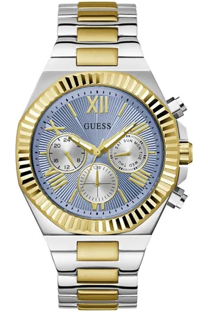 Guess Multifunctioneel horloge EQUITY Horloge, quartzhorloge, herenhorloge, stalen armband
