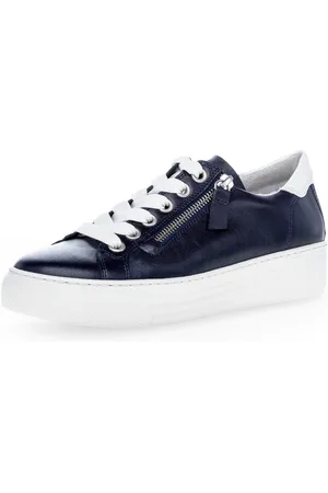 Gabor Plateausneakers Florence , vrijetijdsschoen, lage schoen, veterschoen in comfortabele breedte g = wijd