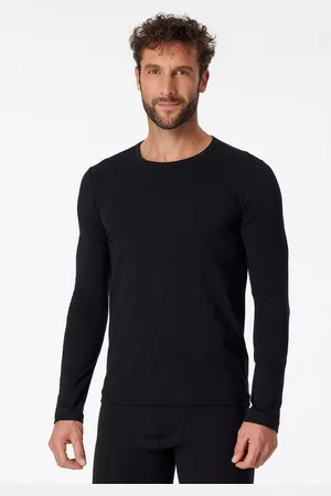 Schiesser Hemd "95/5" met een ronde hals