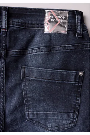 CECIL Slim fit jeans Stijl Toronto met ritsdetail