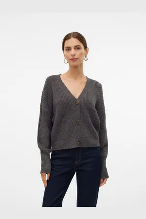VERO MODA Vest VMLEA LS V-NECK CUFF CARDIGAN