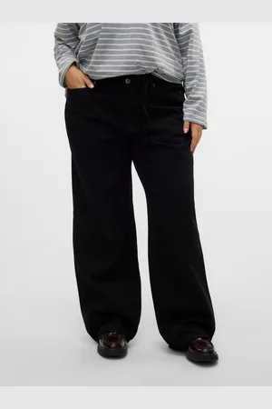 VERO MODA High-waist jeans VMCTESSA HR WIDE J RA118 GA CUR NOOS