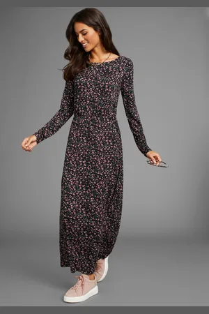 Laura Scott Jerseyjurk in modieuze midilengte