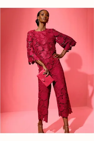 CRÉATION L Kanten blouse