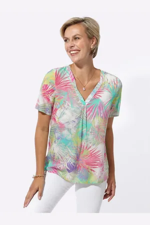 Classic Basics Blouse met korte mouwen