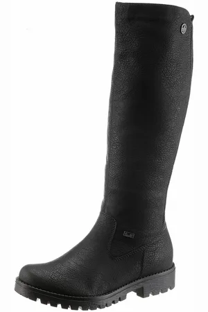 Rieker Winterlaarzen , lange laarzen, winterlaarzen in klassieke look, tex-membraan