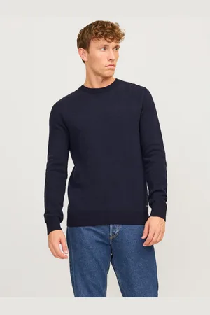 JACK & JONES Trui met ronde hals JJEGLOBE KNIT CREW NECK NOOS