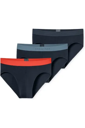 Schiesser Rio-slip "95/5" met kleurrijk webgummiband (Set van 3)