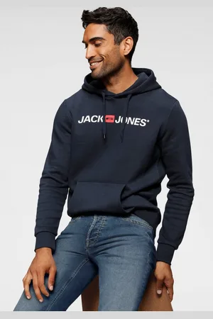JACK & JONES Hoodie Logo Hoodie Oldschool