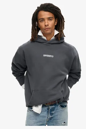 Superdry Hoodie MICRO LOGO GRAPHIC LOOSE HOOD