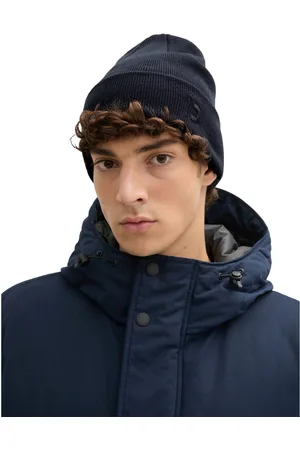 TOM TAILOR Beanie met geborduurd logo