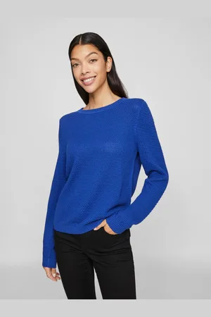VILA Trui met ronde hals VIDALO O-NECK L/S KNIT TOP- NOOS