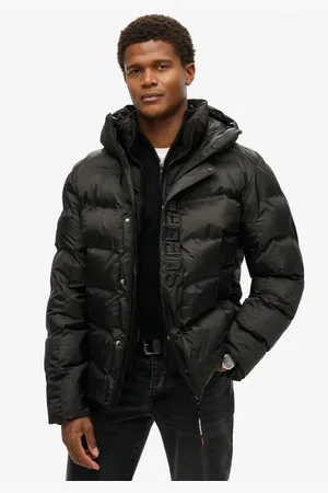 Superdry Gewatteerde jas Hooded City Graphic Puffer Jkt