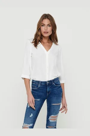 JDY Shirtblouse LION CAPOTE 3/4 SHIRT WVN NOOS