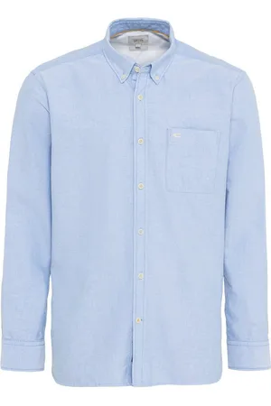 Camel Active Overhemd met lange mouwen met button-downkraag