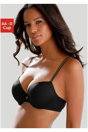 Lascana Push-up-bh met beugel en met spaghettibandjes, dessous