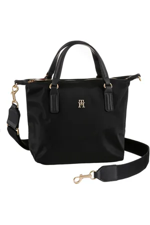 Tommy Hilfiger Tas POPPY NEW SMALL TOTE , dames schoudertas, shopper, met merkembleem aan de voorkant