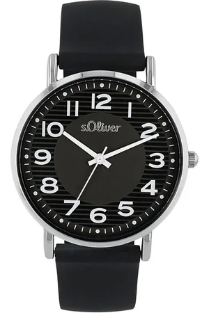 QS by s.Oliver Kwartshorloge Horloge, dameshorloge, analoog, siliconen band