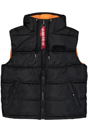 Alpha Industries Blouson Men - Vests Hooded Puffer Vest FD