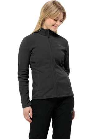 Jack Wolfskin Fleecejack Taunus lichte, rekbare, ademende midlayer