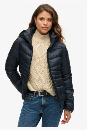 Superdry Gewatteerde jas HOODED FUJI QUILT PADDED JKT