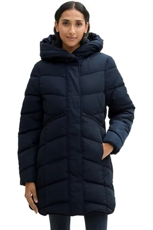 TOM TAILOR Gewatteerde jas met een capuchon