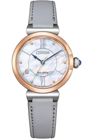 Citizen Solarhorloge EM1074-15D Polshorloge, dameshorloge, roestvrijstalen armband, saffierglas
