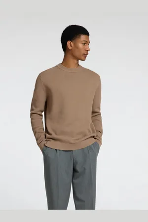 SELECTED Trui met ronde hals SLHDANE LS KNIT STRUCTURE CREW NECK NOOS