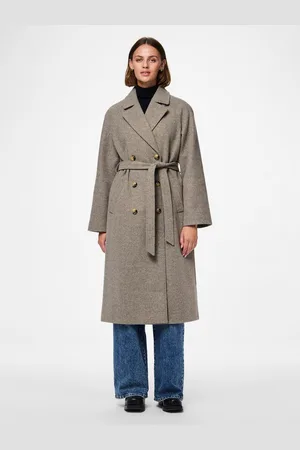 Pieces® Lange jas PCMARBEL LONG COAT NOOS