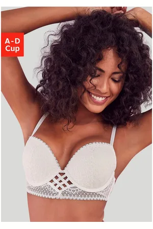 Lascana Push-up-bh in prachtige vlecht-look, sexy dessous