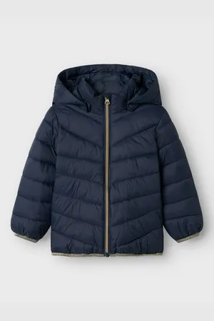 NAME IT Gewatteerde jas NMFMONAY JACKET PB met reflecterende details