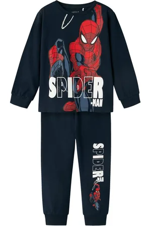 NAME IT Pyjama NMMALFRED SPIDER LS NIGHTSET NOOS MAR