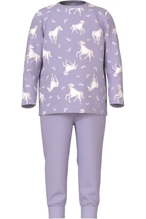 NAME IT Pyjama NMFNIGHTSET PASTEL LILAC HORSE NOOS (set, 2-delig)