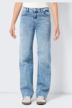 Noisy May Straight jeans NMYOLANDA NW WIDE JEANS AZ236LB NOOS