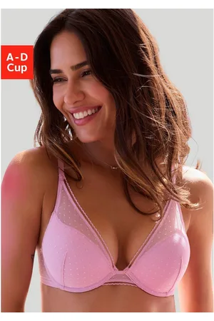 QS by s.Oliver Push-up-bh Charlotte met een discrete stippel-look, lingerie