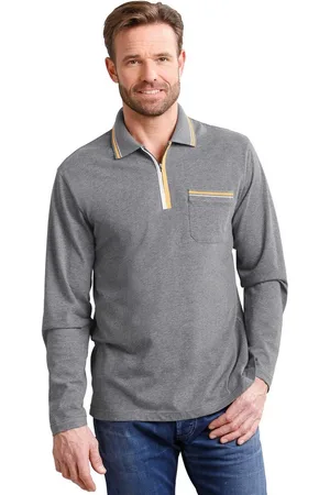 Baur Poloshirt met lange mouwen Poloshirt (1-delig)