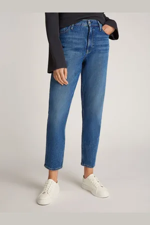 Calvin Klein Mom jeans MOM JEAN met muntzakje, logoprint