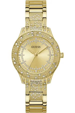 Guess Kwartshorloge Shooting star Horloge, dameshorloge, kristallen, mineraalglas, stalen band