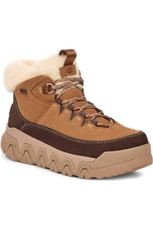 UGG Winterlaarzen TERRE TRAIL COZY LACE , veterschoenen, trekkinglaarzen met gepolsterde schacht
