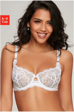 Lascana Beugel-bh Nikoletta van bloemige borduurlace, sexy lingerie